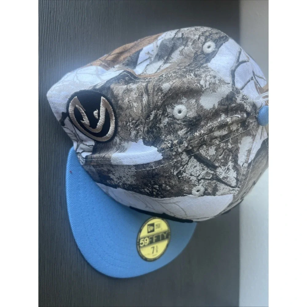 Atlanta Hawks New Era Realtree Camo NBA 7 5/8 Fitted Hat Cap NWT - Picture 5 of 8
